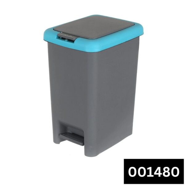 6.5 Ltr Plastic Push And Pedal Dustbin