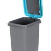 6.5 Ltr Plastic Push And Pedal Dustbin