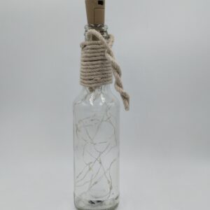 Decorative Glass Bottle Light 3 Piece