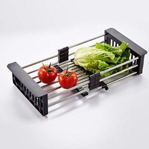 Adjustable Stainless Steel Drainer Basket